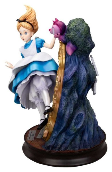 Alice im Wunderland und die Grinsekatze – MasterCraft Statue
