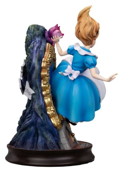 Alice im Wunderland und die Grinsekatze – MasterCraft Statue