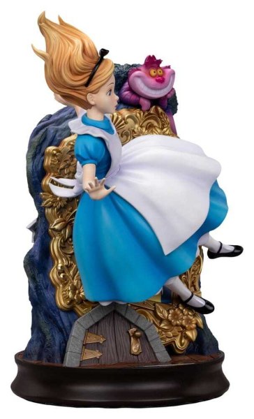 Alice im Wunderland und die Grinsekatze – MasterCraft Statue