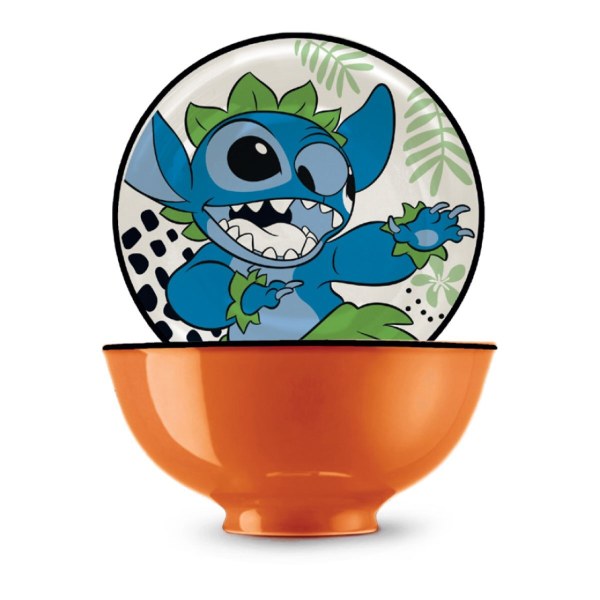 Kleine Schüssel Stitch orange 300 ml - Egan Disney Home