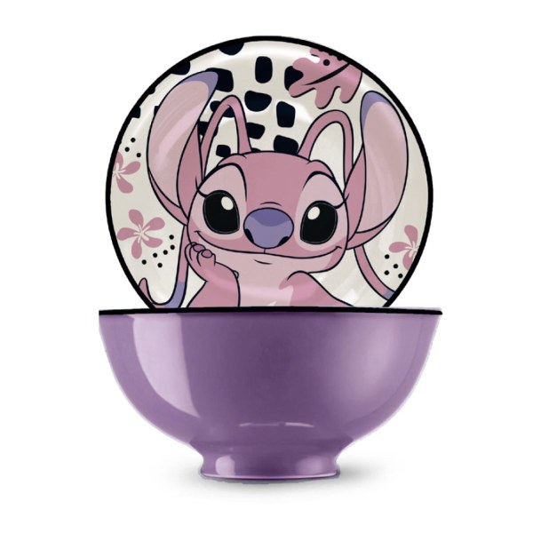 Kleine Schüssel Engel Pink 300 ml - Egan Disney Home