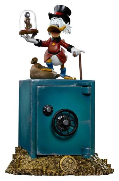 Iron Studios – DuckTales-Statuette im Art Scale 1:10 – Onkel Dagobert Duck und seine Neffen
