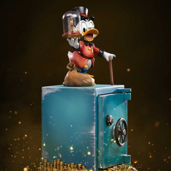 Iron Studios – DuckTales-Statuette im Art Scale 1:10 – Onkel Dagobert Duck und seine Neffen