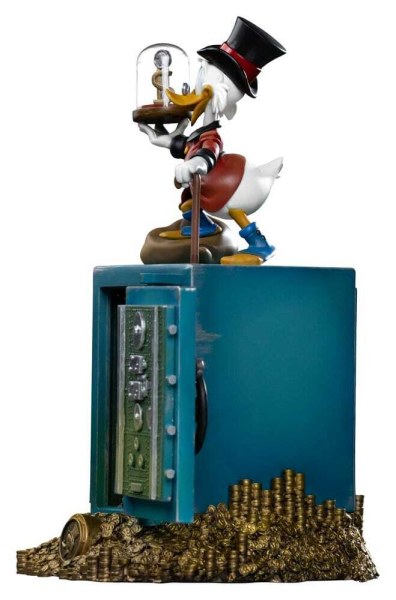 Iron Studios – DuckTales-Statuette im Art Scale 1:10 – Onkel Dagobert Duck und seine Neffen