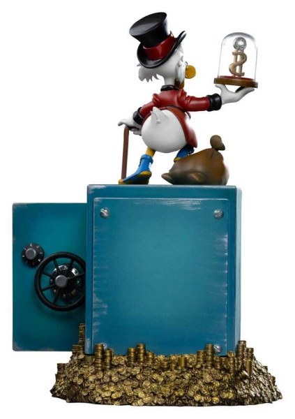 Iron Studios – DuckTales-Statuette im Art Scale 1:10 – Onkel Dagobert Duck und seine Neffen