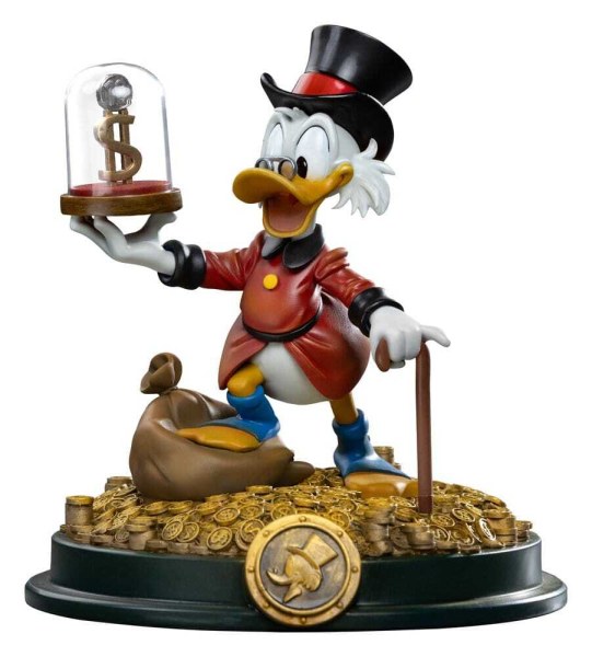 Iron Studios – DuckTales-Statuette im Art Scale 1:10 – Onkel Dagobert