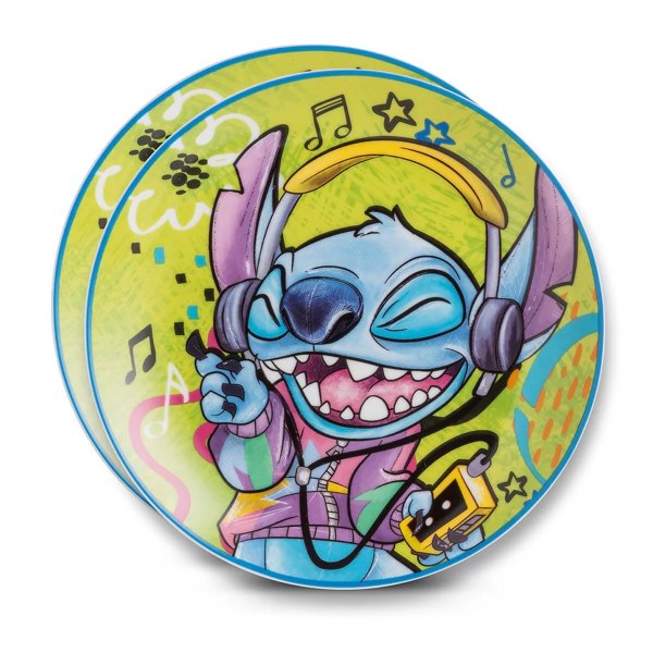 2-teiliges Dessertteller-Set , Stitch Grün - Egan Disney Home