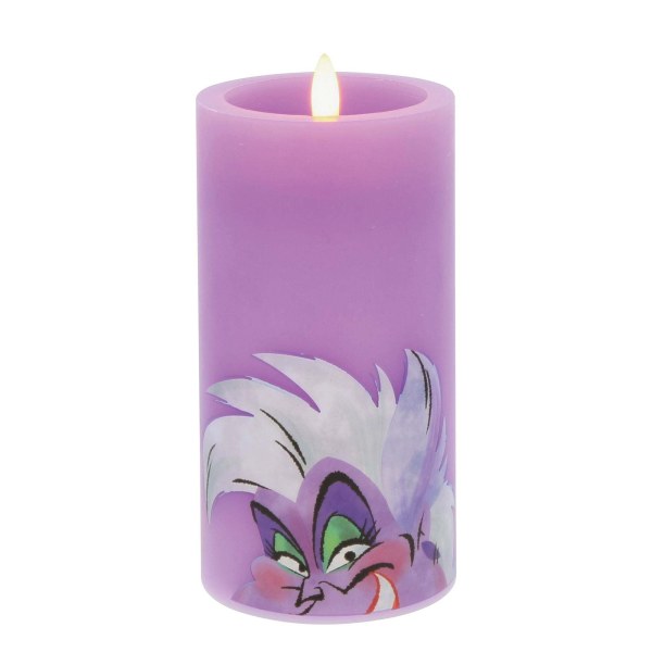 Ursula LED-Kerze in Lila – Disney Home Frangrance Collection