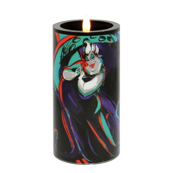 Ursula LED-Duftkerze (schwarz) – Disney Home Frangrance Collection
