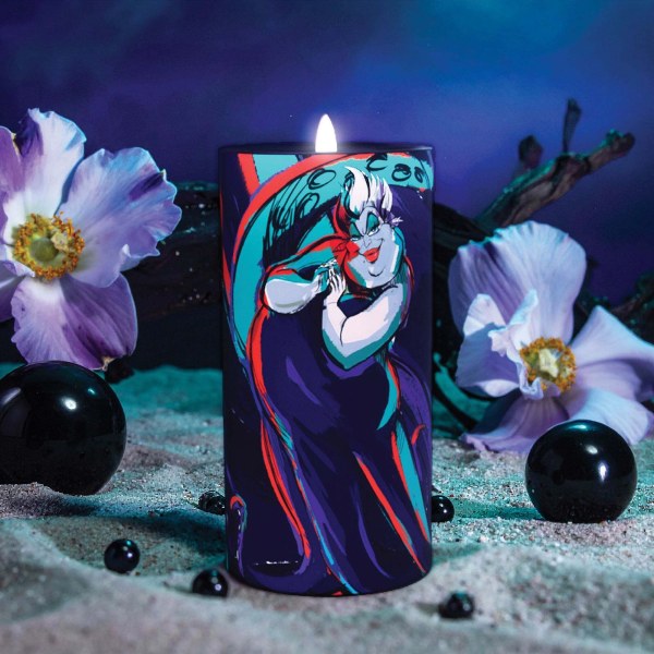 Ursula LED-Duftkerze (schwarz) – Disney Home Frangrance Collection