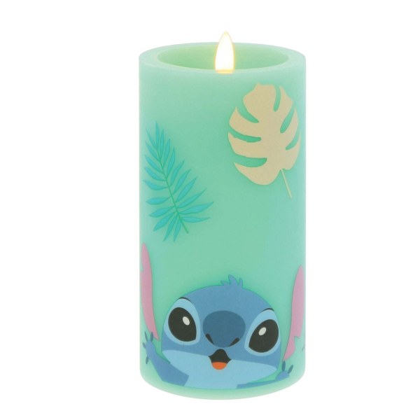 LED-Kerze „Grüner Stitch“ – Disney Home Frangrance Collection