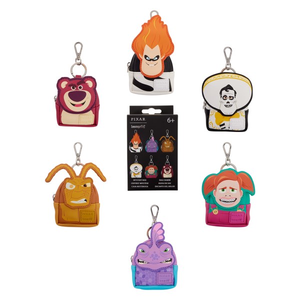 Rivals Mystery Mini Rucksack Schlüsselanhänger Charm - Disney Pixar Loungefly