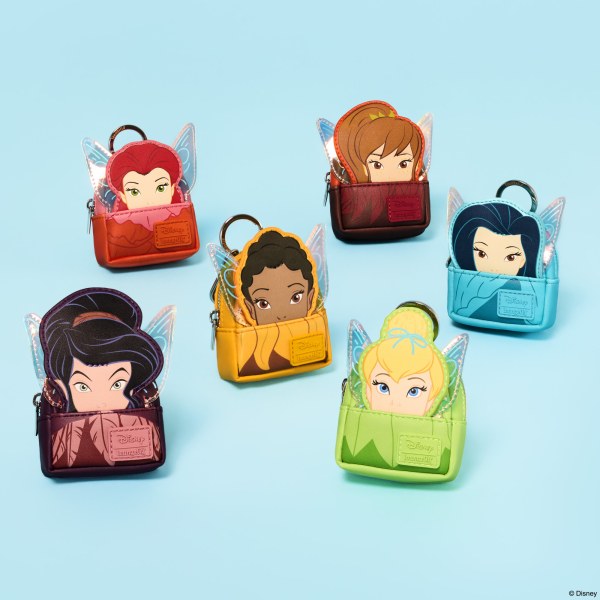 Feen Mysterium Mini Rucksack Schlüsselanhänger Charm - Disney Loungefly Tinkerbell