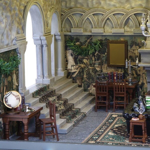 Harry Potter – Slytherin-Gemeinschaftsraum mit Aussicht