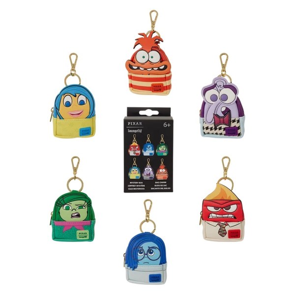 Alles steht Kopf 2 Mystery-Mini-Rucksack-Schlüsselanhänger - Disney Pixar Loungefly