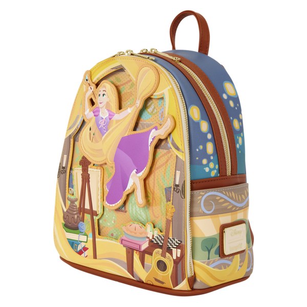 Rapunzel Malerei Mini Rucksack - Disney Loungefly Tangled