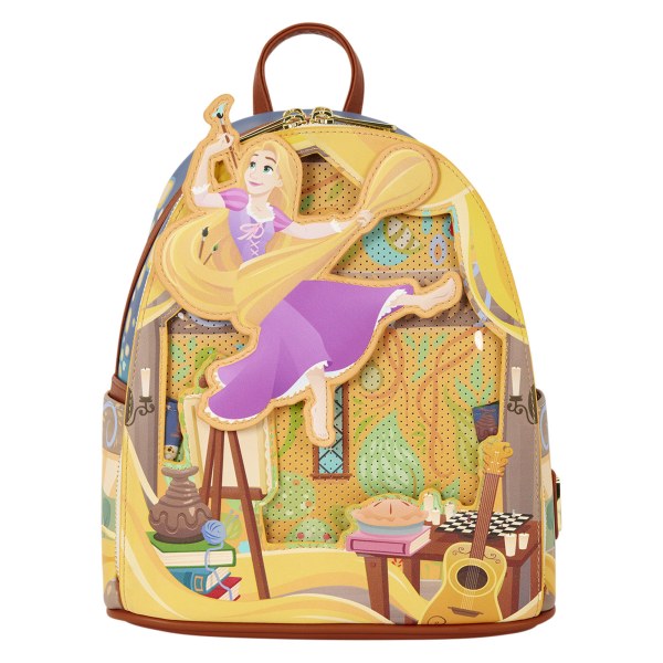 Rapunzel Malerei Mini Rucksack - Disney Loungefly Tangled