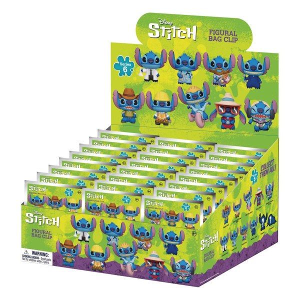 Stitch Serie 6 3D Rucksack Schlüsselanhänger Überraschungsbox - Lilo & Stitch