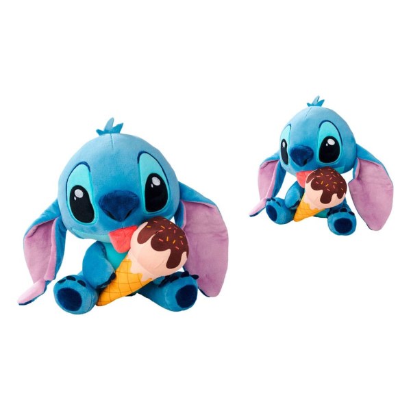 Stitch mit Eiscreme Plüschtier 25 cm - Lilo & Stitch