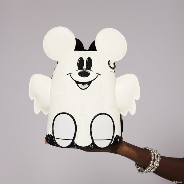 Mickey & Minnie Ghost Glow Figural Umhängetasche - Disney Loungefly