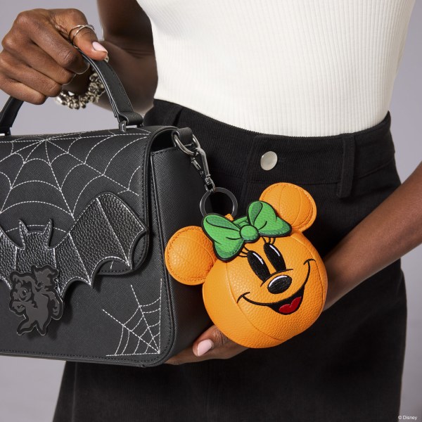 Minnie Mouse Kürbis Taschenanhänger - Disney Loungefly