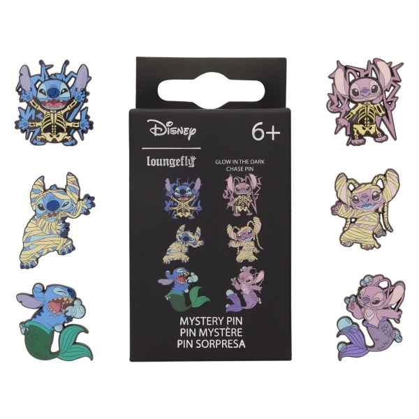 Stitch & Angel Halloween-Kostüm Überraschungsbox-Anstecknadel - Disney Loungefly