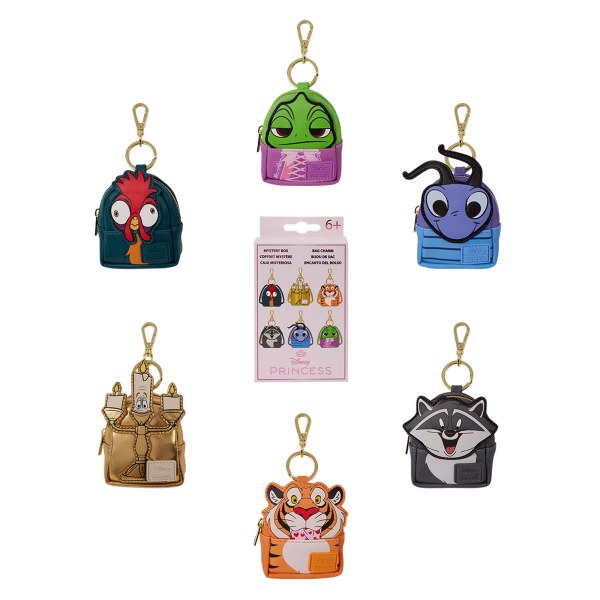 Princess Sidekicks Mystery Mini Rucksack Schlüsselanhänger Charm - Disney Loungefly
