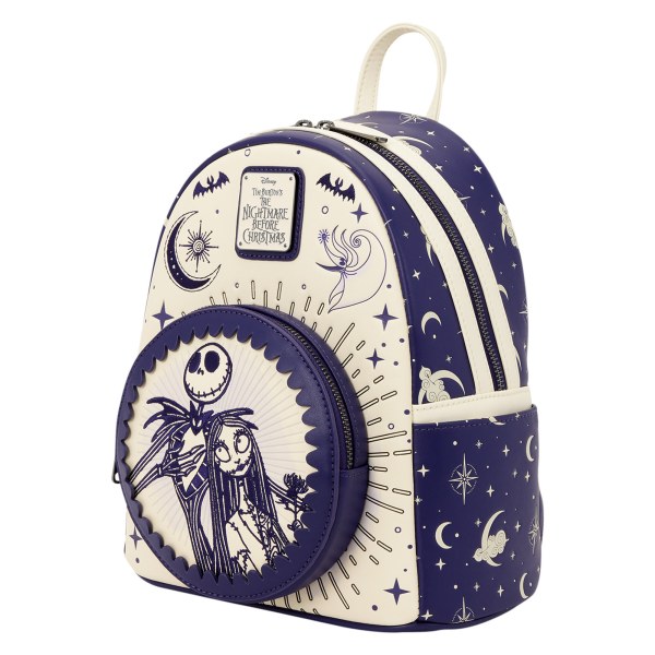 Jack & Sally Nachthimmel Mini-Rucksack - Disney Loungefly