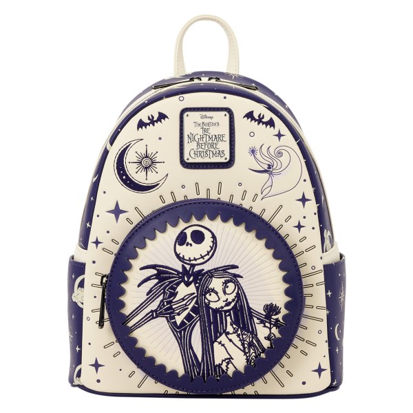Jack & Sally Nachthimmel Mini-Rucksack - Disney Loungefly