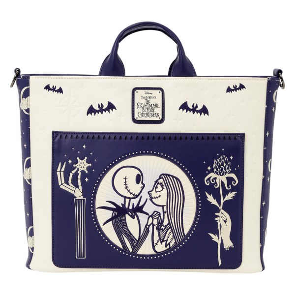 Jack & Sally Night Sky Konvertibel Rucksack & Tragetasche - Disney Loungefly