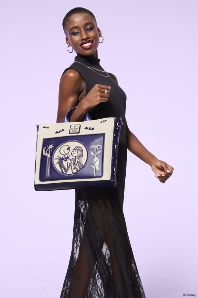 Jack & Sally Night Sky Konvertibel Rucksack & Tragetasche - Disney Loungefly