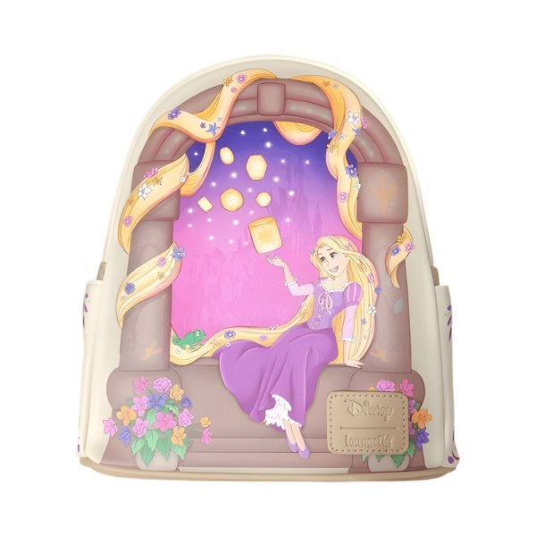 Loungefly Disney Rapunzel mit Laternen-Szene Rucksack 26cm
