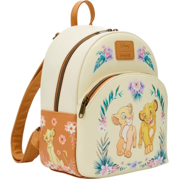 Loungefly Disney Der König der Löwen Simba & Nala Florale Rucksack 26cm
