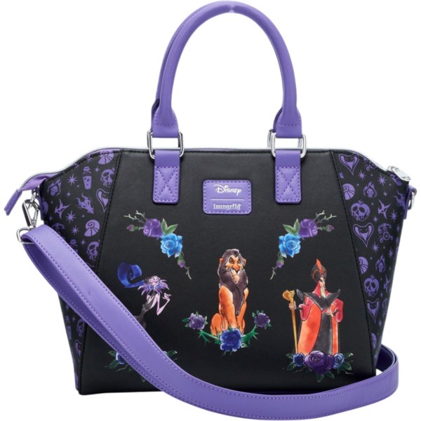 Loungefly Disney Villains Floral Icons Sattelhandtasche