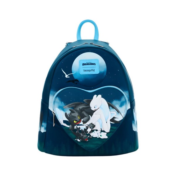 Loungefly How to Train Your Dragon Toothless And Light Fury Scene Collection Rucksack 26cm