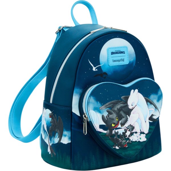 Loungefly How to Train Your Dragon Toothless And Light Fury Scene Collection Rucksack 26cm