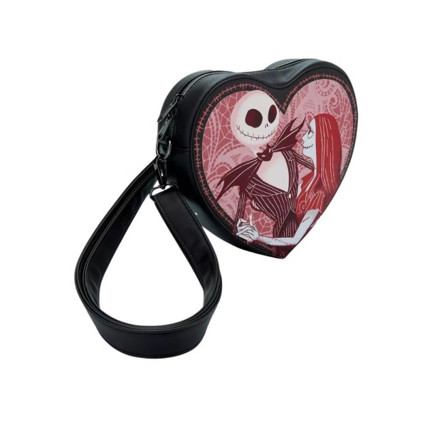 Loungefly Disney Nightmare Before Christmas Jack und Sally Schulterbeutel
