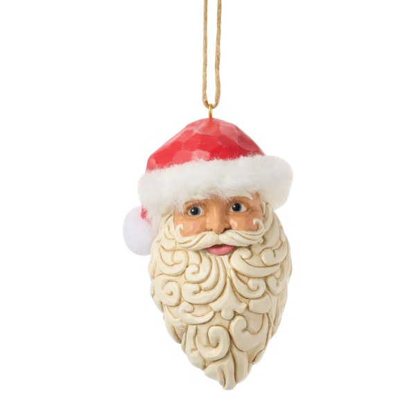 VINTAGE WEIHNACHTSMANNKOPF - JIM SHORE HEARTWOOD CREEK