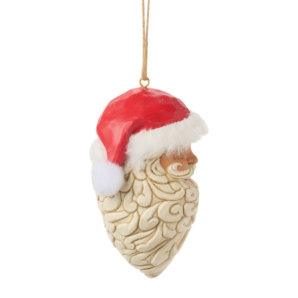 VINTAGE WEIHNACHTSMANNKOPF - JIM SHORE HEARTWOOD CREEK