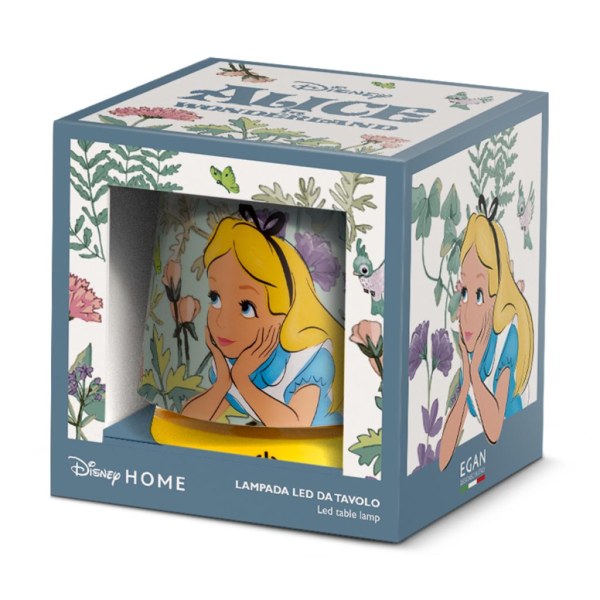 ALICE IM WUNDERLAND - Wiederaufladbare LED-Schreibtischlampe - 11cm