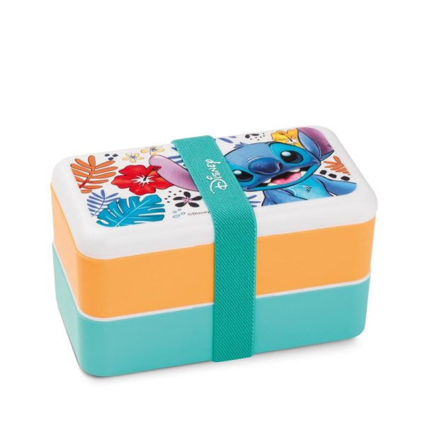 STITCH - Lunchboxen 18x10cm - Weiß