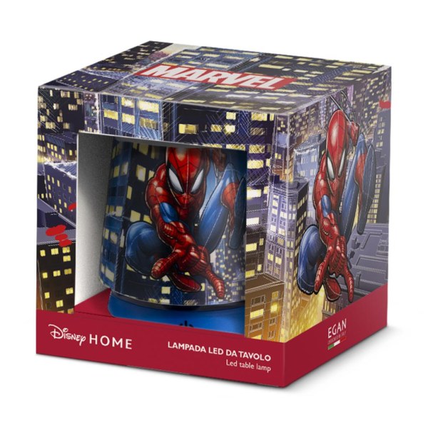 SPIDER-MAN - Wiederaufladbare LED-Schreibtischlampe - 11cm