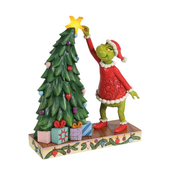 GRINCH ZIEHT STERN VOM LED-WEIHNACHTSBAUM