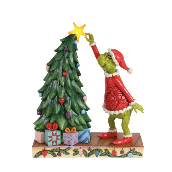 GRINCH ZIEHT STERN VOM LED-WEIHNACHTSBAUM