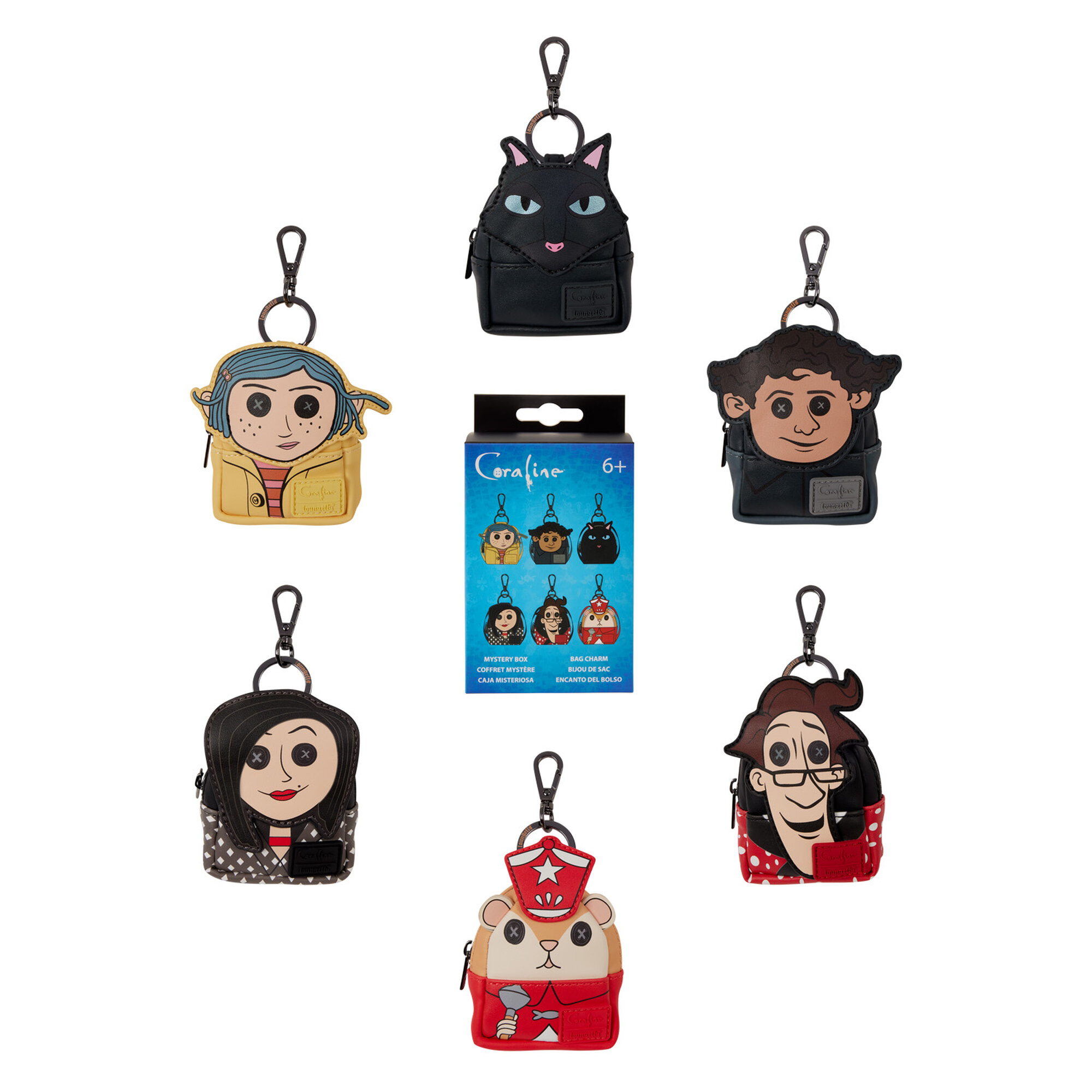 Mystery Mini Rucksack Schlüsselanhänger - Loungefly Coraline
