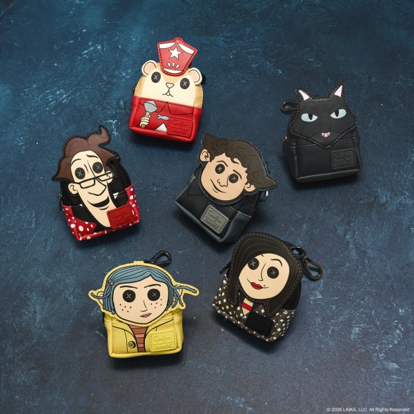 Mystery Mini Rucksack Schlüsselanhänger - Loungefly Coraline