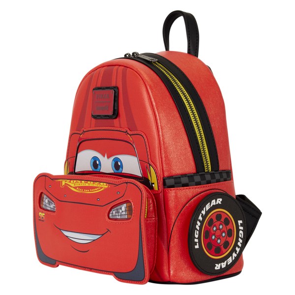 Lightning McQueen Metallic Light-Up Mini Rucksack - Disney Pixar Loungefly Cars 20. Jubiläum