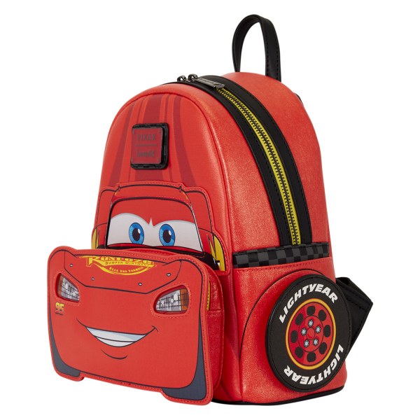 Lightning McQueen Metallic Light-Up Mini Rucksack - Disney Pixar Loungefly Cars 20. Jubiläum
