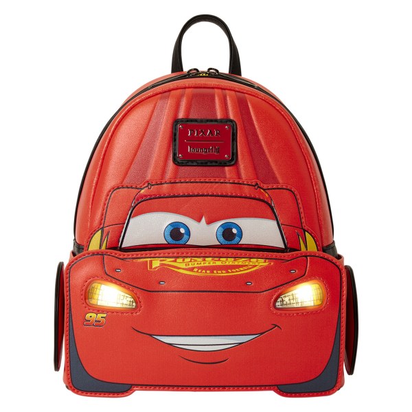 Lightning McQueen Metallic Light-Up Mini Rucksack - Disney Pixar Loungefly Cars 20. Jubiläum