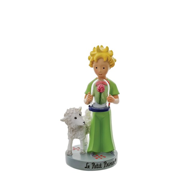 DER KLEINE PRINZ FIGUR 12 CM ROSA UND SCHAF